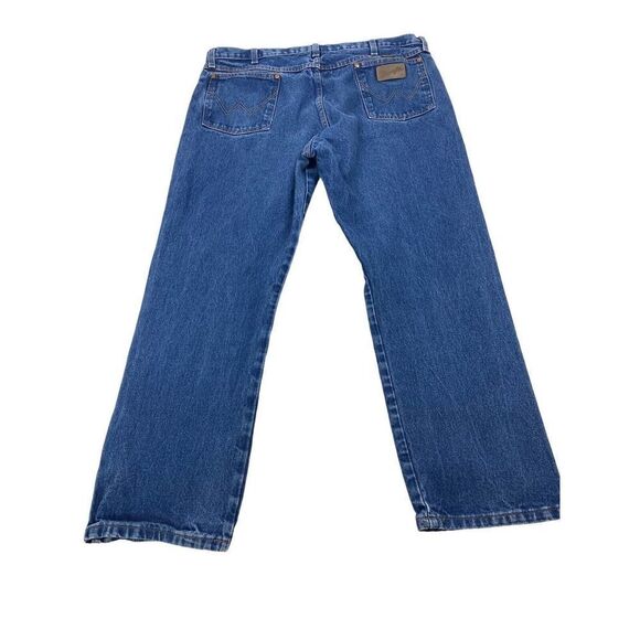 Wrangler Jeans Mens 40x30 13mwzpw 100% Cotton Cowboy Denim - Picture 3 of 7